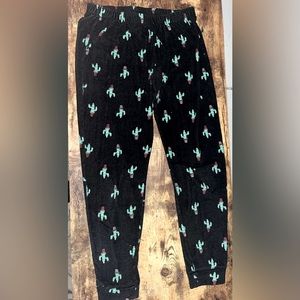 Pajama Pants, Soft, Cactus is a Small, Pink Plaid is a Medium
